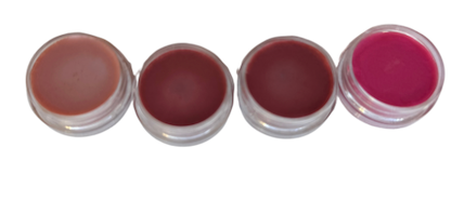 Tinted Tallow Lip Balm with Honey, Tallow, Beeswax, Natural Cosmetic Grade Mica Powder